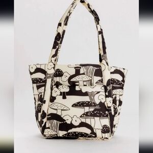 BAGGU Rare Print Mushroom Puffy Mini Cloud Tote Bag